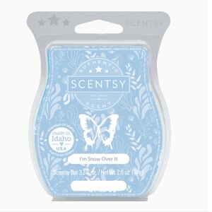 NIB scentsy wax bar I'm Snow Over It